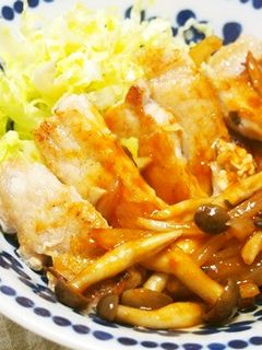 豚のステーキ♪野菜沢山!赤ワインソースで-レシピのメイン写真