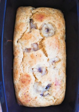 ヘルシーバナナパウンドケーキ-レシピのメイン写真