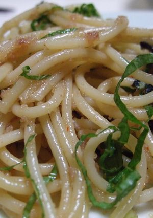かったさんちの絶品！明太子スパゲティ-レシピのメイン写真