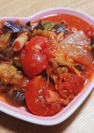 炊飯器調理!ラタトゥイユ-レシピのメイン写真