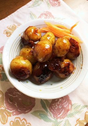 新じゃが小芋の皮付き甘辛煮-レシピのメイン写真