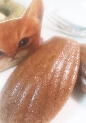 バナナゴマドレーヌ(小麦粉バターなし)-レシピのメイン写真