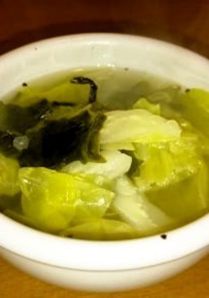 かんたん野菜料理　キャベツのスープ煮-レシピのメイン写真