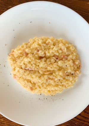 本格カルボナーラリゾット　　☆料理人直伝-レシピのメイン写真