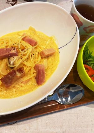 もうパスタは鍋で茹でない♡カルボレシピ有-レシピのメイン写真