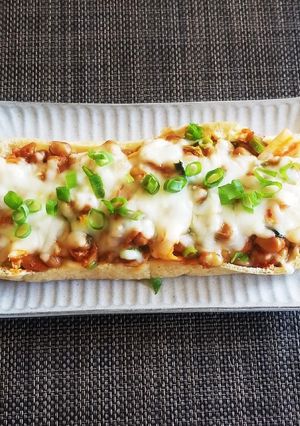 栃尾揚げ　納豆キムチーズ焼き-レシピのメイン写真