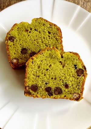 美味しい抹茶ケーキ✨大納言入り-レシピのメイン写真