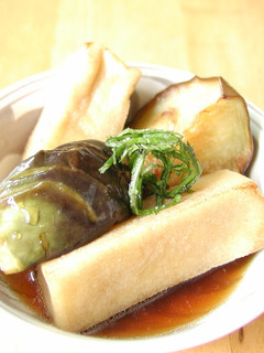 茄子と高野豆腐の揚げびたし-レシピのメイン写真