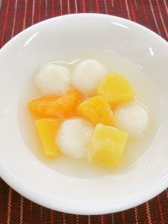 フルーツ白玉@倉敷市学校給食-レシピのメイン写真
