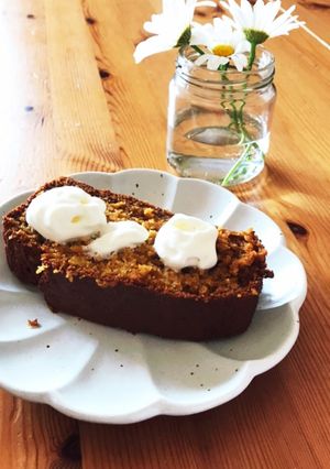 ミキサーで簡単。混ぜるだけにんじんケーキ-レシピのメイン写真