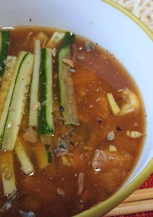 鯖味噌缶で作るつけダレ-レシピのメイン写真