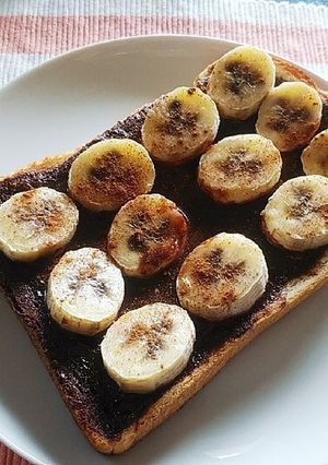 チョコバナナシナモントースト-レシピのメイン写真