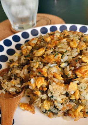 たまごと高菜のチャーハン-レシピのメイン写真