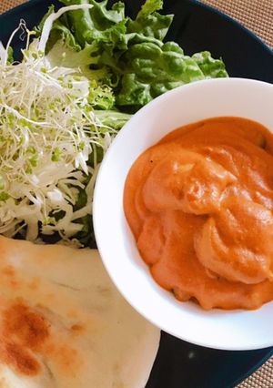 備忘録・手作りバターチキンカレー-レシピのメイン写真