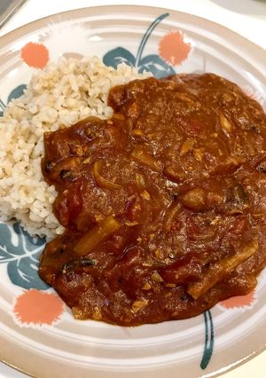 鯖缶とトマト缶でレンジカレー-レシピのメイン写真