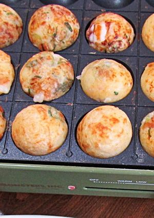 簡単節約♡小麦粉から作る基本のたこ焼き-レシピのメイン写真