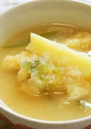 じゃが芋と大根おろしの味噌汁♪-レシピのメイン写真