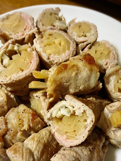 たけのこの煮物からの〜肉巻き!-レシピのメイン写真