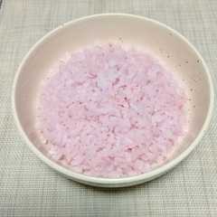 รูปของ 紫キャベツで桜色ご飯&お酢で食中毒予防♪
