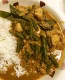 簡単インディアンチキンカレー　３