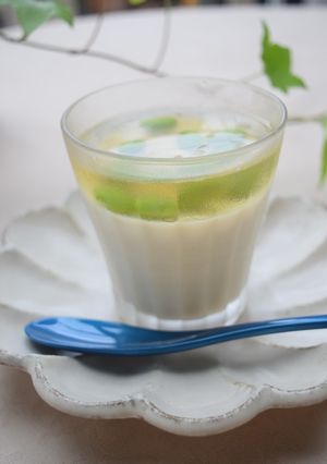 ＊夏のおもてなし＊豆乳豆腐-レシピのメイン写真