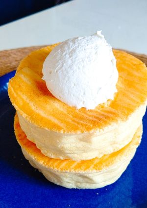 スフレパンケーキ-レシピのメイン写真