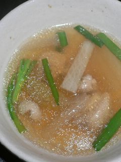 鶏肉と大根のにんにくスープ-レシピのメイン写真
