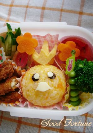 キャラ弁☆アチャモ(ポケモン)♪-レシピのメイン写真