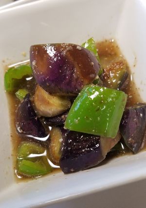 お二人さんの茄子の焼きびたし-レシピのメイン写真