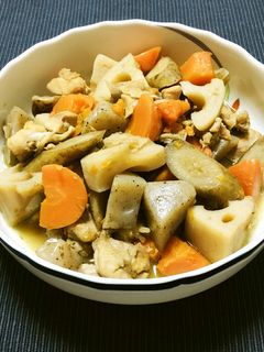 根菜たっぷり筑前煮-レシピのメイン写真
