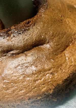 チョコバナナ風味シフォンケーキ-レシピのメイン写真