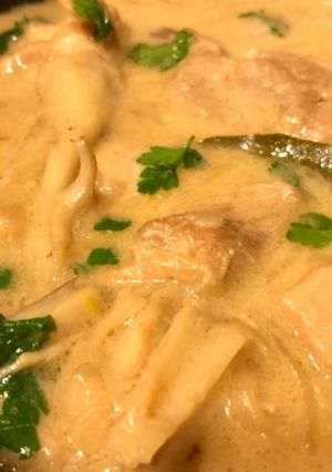 鶏ときのこのココナッツミルク煮-レシピのメイン写真