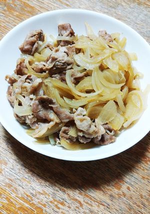 〔簡単〕豚肉と玉ねぎ炒め-レシピのメイン写真