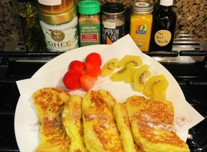 幸せのフレンチトースト♡子供が喜ぶ朝食-レシピのメイン写真