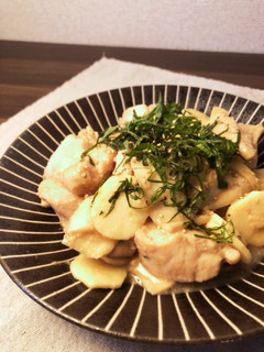 【塩麹香る】鶏胸肉と長芋の和風炒め-レシピのメイン写真