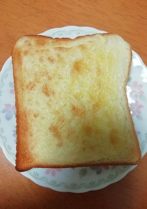 時短☆簡単☆メロンパン風トースト-レシピのメイン写真