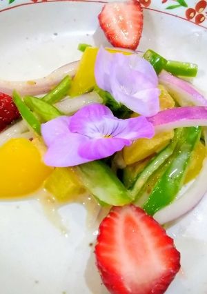 小学生にも作れた♪カラフルサラダ-レシピのメイン写真