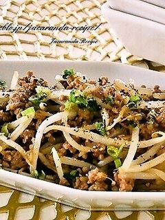 もやしとひき肉のオイスター味噌炒め-レシピのメイン写真
