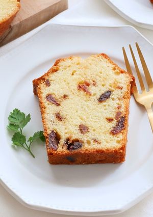 洋酒漬けフルーツのバターケーキ-レシピのメイン写真