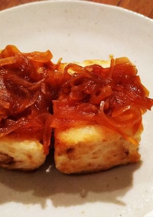 簡単！木綿豆腐のお豆腐ステーキ！-レシピのメイン写真