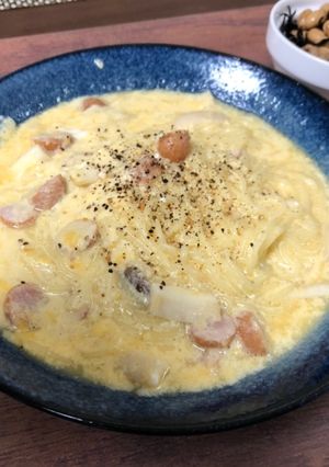 低糖質　カルボナーラ風-レシピのメイン写真
