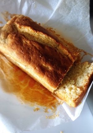 ザックリ感覚な、ふわふわバナナケーキ-レシピのメイン写真