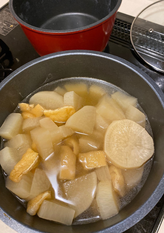 ずぼら大根と油揚げの煮物-レシピのメイン写真
