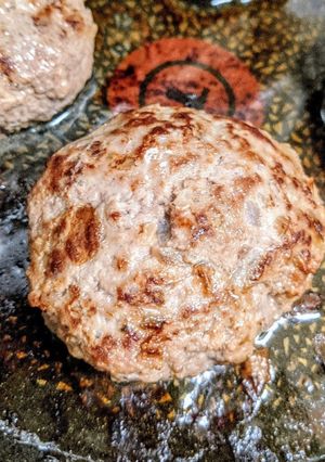 洗い物を少なく！袋でこねるハンバーグ-レシピのメイン写真