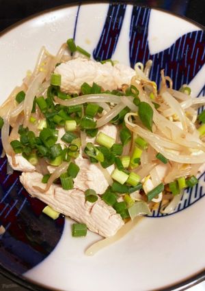 鶏胸肉ともやしのユッケ風-レシピのメイン写真