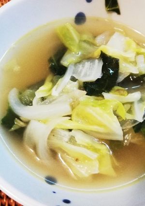 キャベツと玉ねぎのスープ-レシピのメイン写真