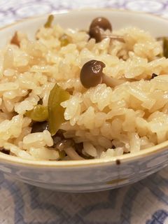 きのこやちくわなど〜絶品☆炊き込みご飯-レシピのメイン写真