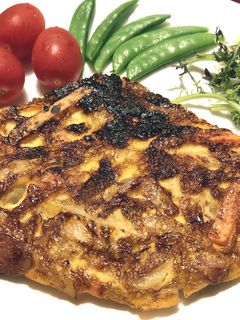 簡単!具だくさんのまあるい卵焼き-レシピのメイン写真