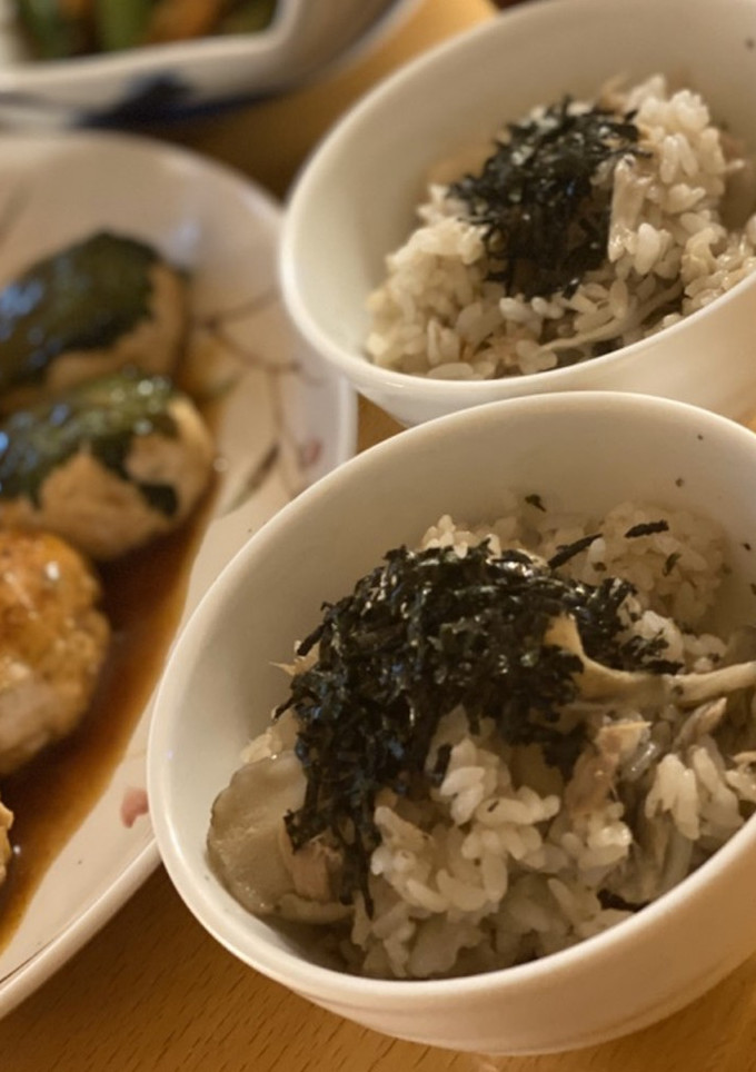 舞茸とツナの簡単炊き込みご飯-レシピのメイン写真