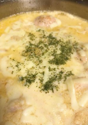 豆乳でシュクメルリ-レシピのメイン写真